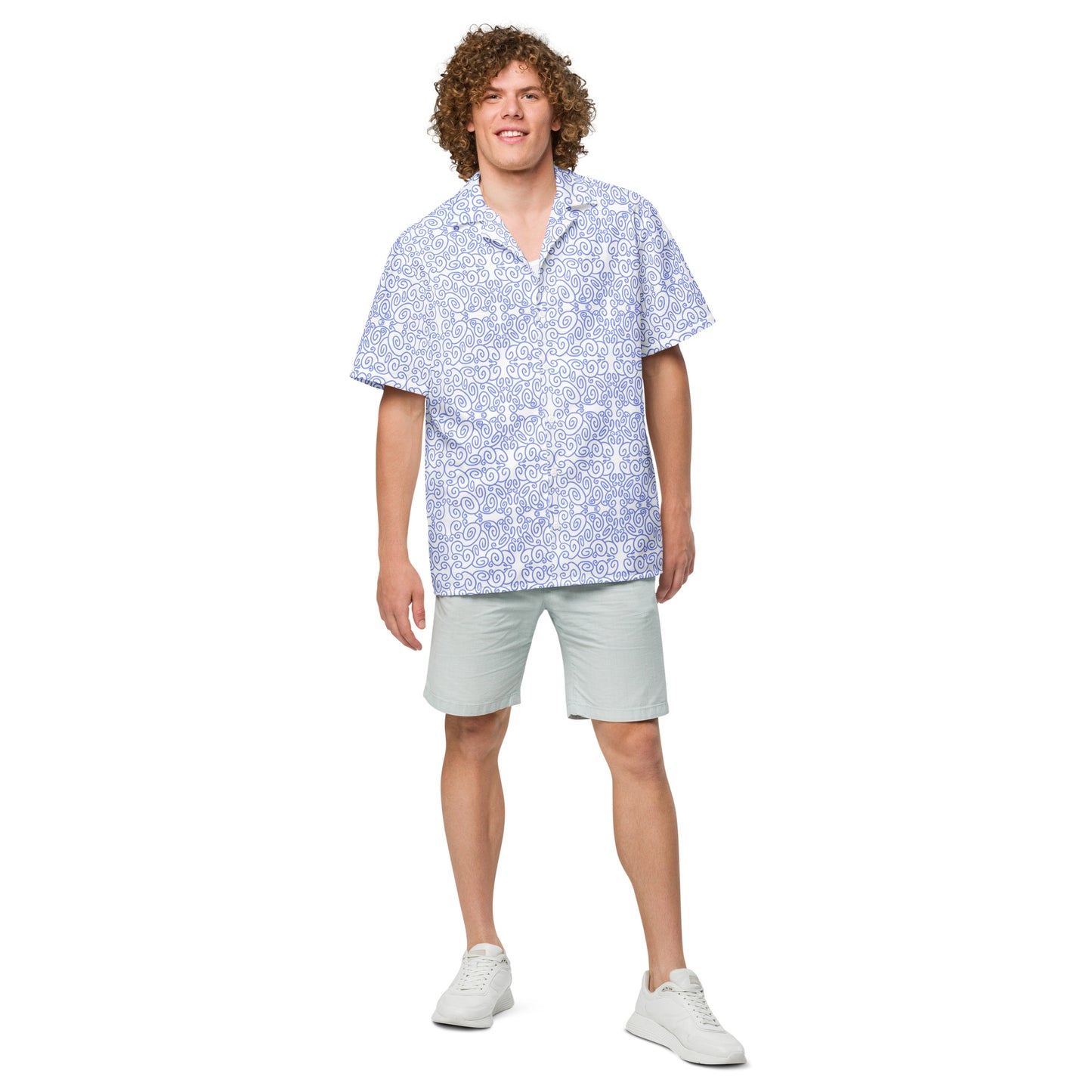 Go With The Flow Button Up